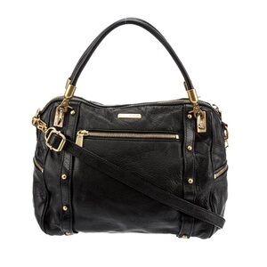 Rebecca minkoff black leather crossbody